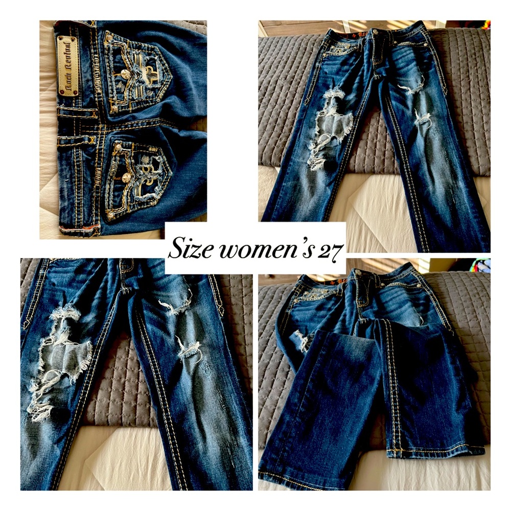 Rock Revival Karla skinny size 27